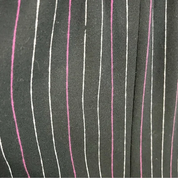 😻NWT Apt. 9 Striped Jumpsuit Pink Black - Picture 3 of 8